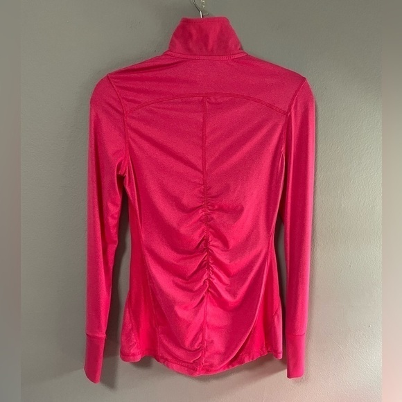 Layer 8 Performance quick dry long sleeve half zip pullover pink top. Size Small - Picture 3 of 9
